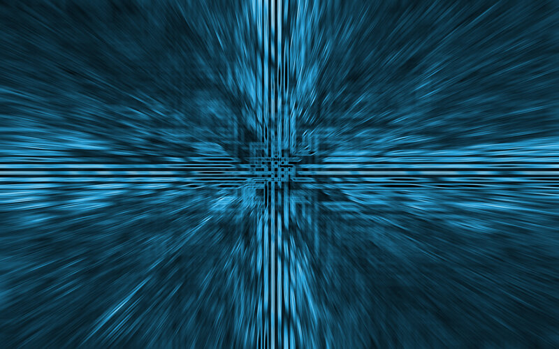 blue digital motion background
