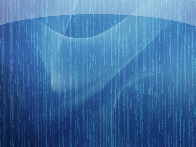 blue digital rain background
