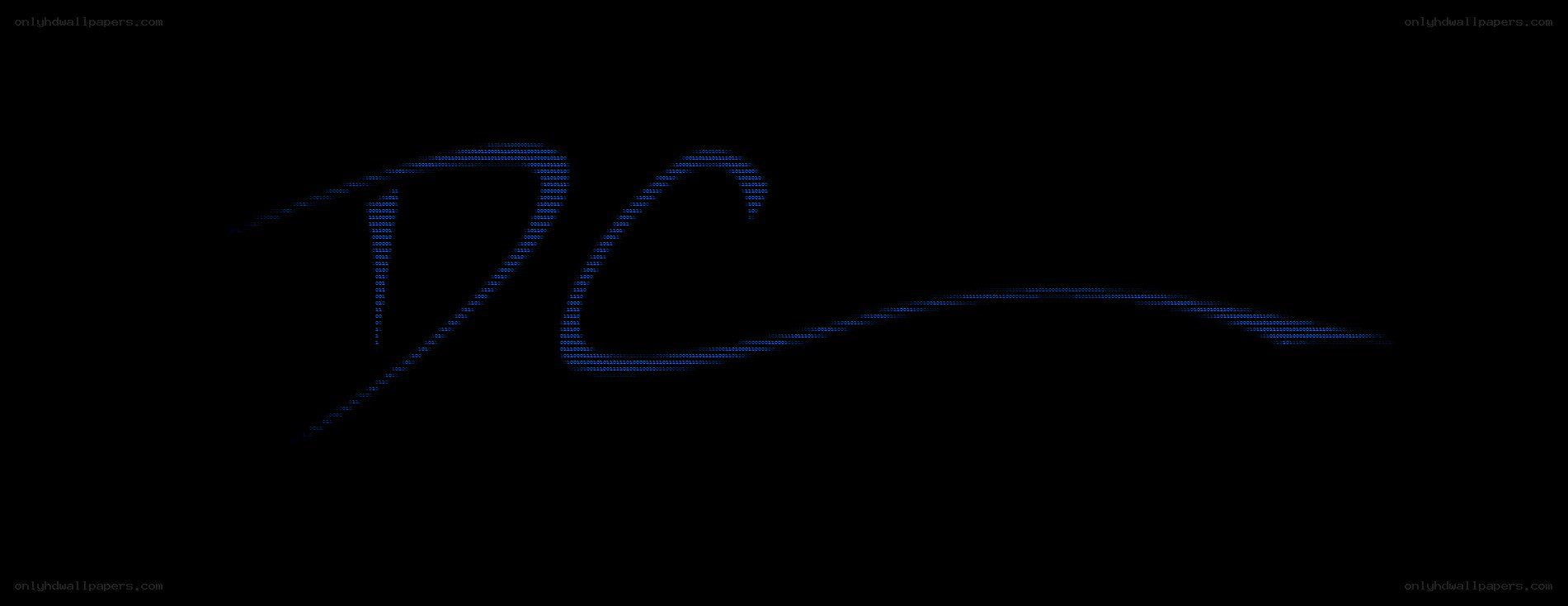 blue digital signature