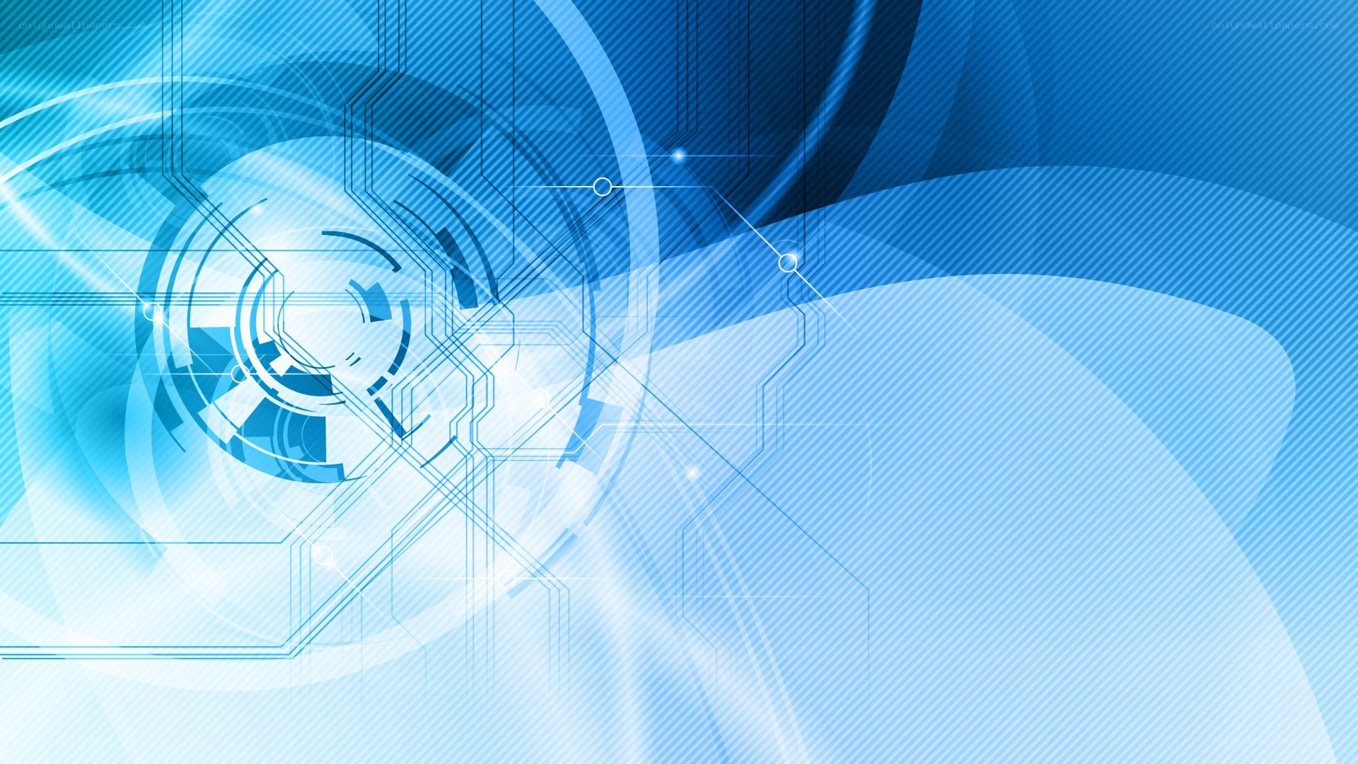 blue digital technology background