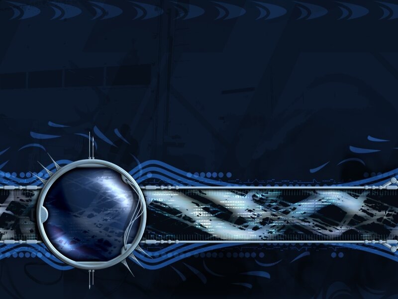 blue digital technology background