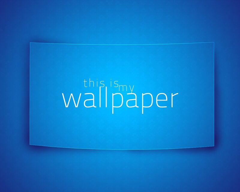 Blue Digital Wallpaper