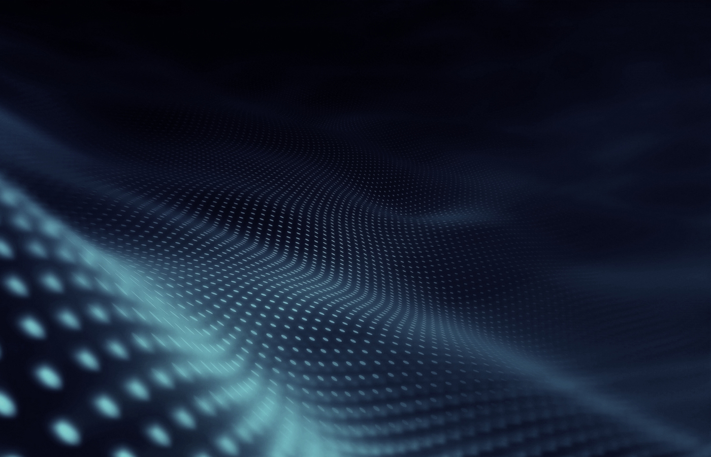 blue digital wave pattern
