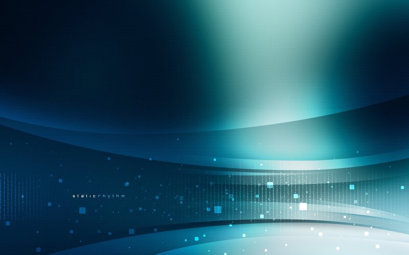 Blue Digital Wave Pattern — Serene