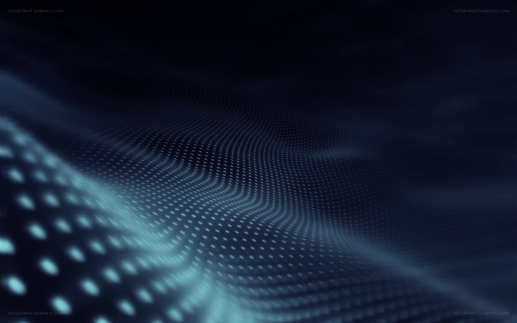 blue digital wave pattern