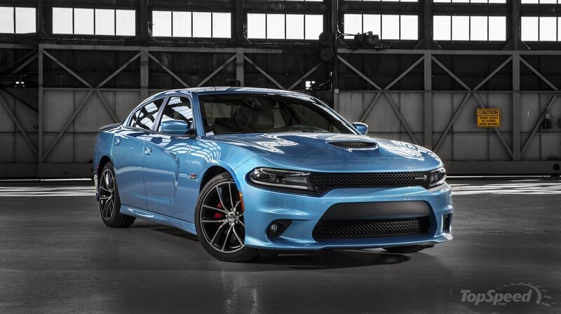 Blue Dodge Charger — Dramatic, Photograph