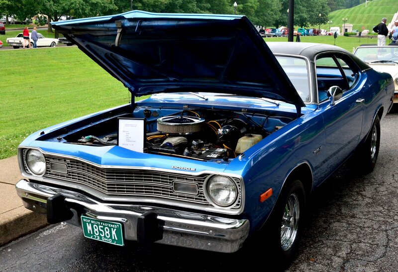 Blue Dodge Dart