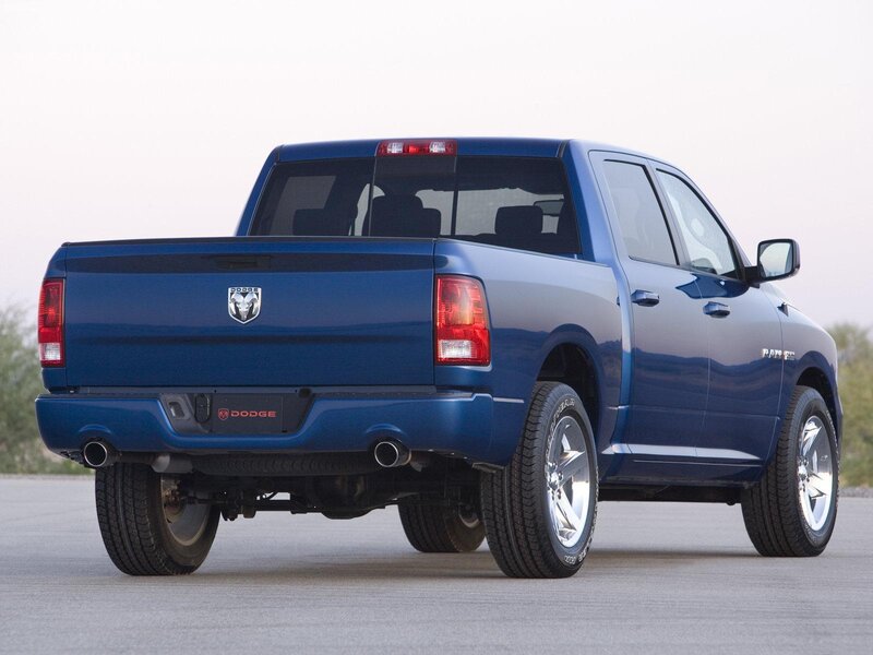 Blue Dodge Ram Truck