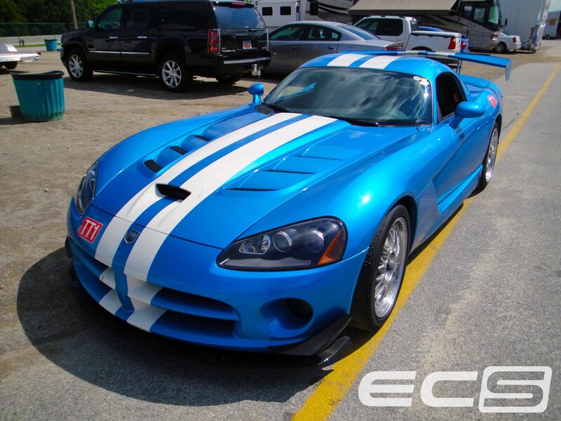 Blue Dodge Viper