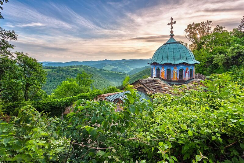 Blue-domed Chapel — Green
