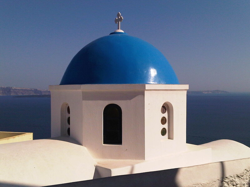 Blue-domed Church — Blue, Serene