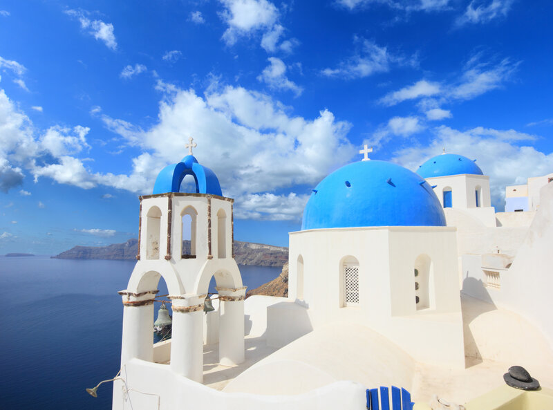 Blue-domed Church Buildings