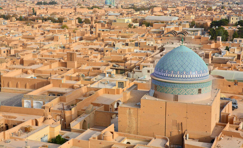 Blue-domed Mosque — Tan