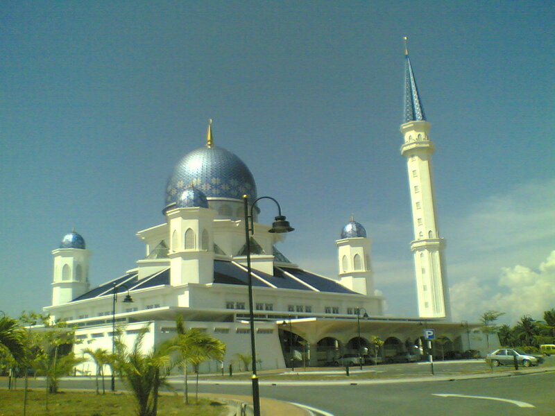 Blue-domed Mosque — White