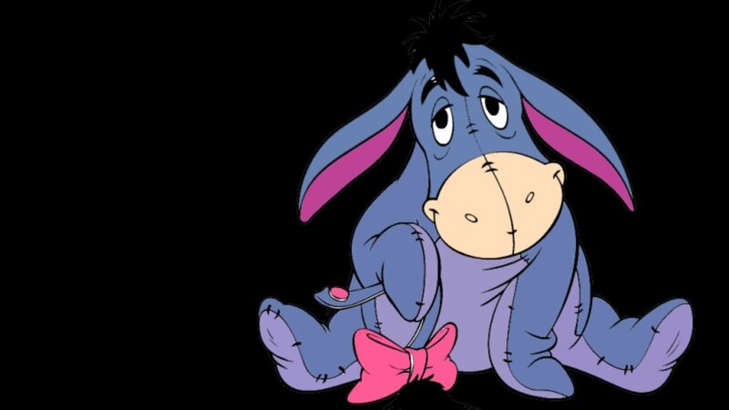 Blue Donkey Character