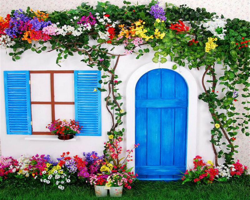 Blue Door Cottage — Cheerful, Spring