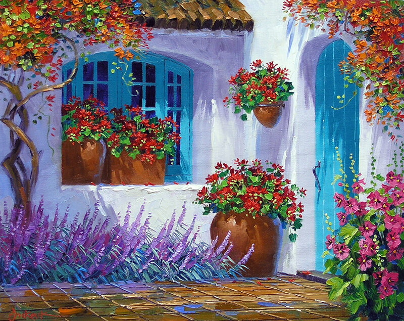 Blue Door Cottage — White