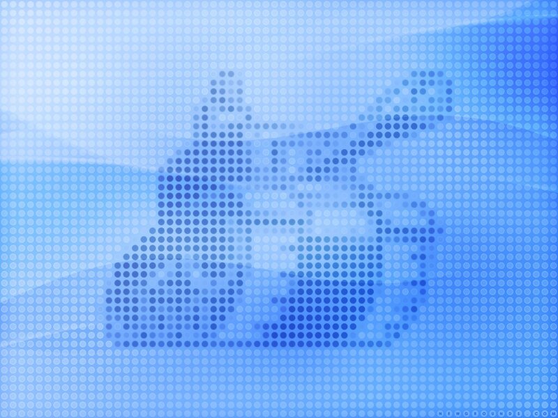 Blue Dot Pattern — Calm, Abstract, Dots