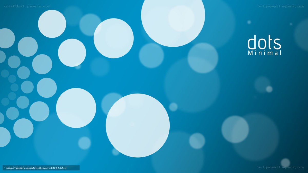 Blue dots abstract background