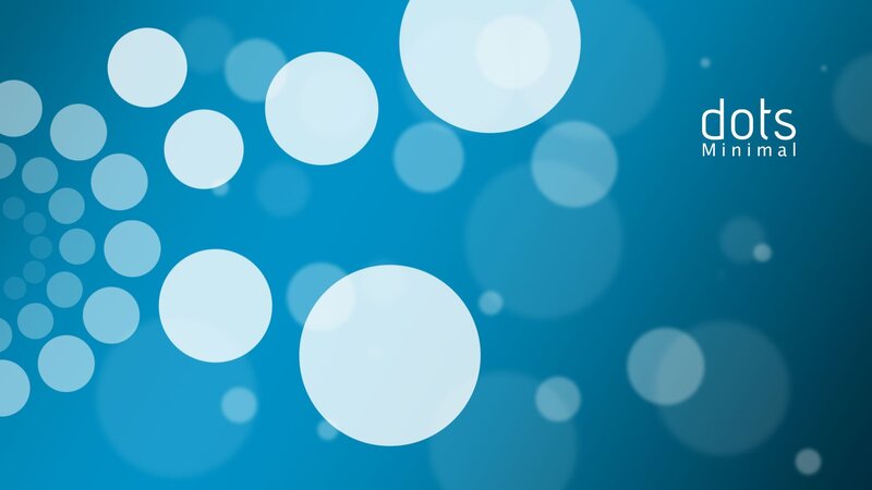 blue dots minimal design