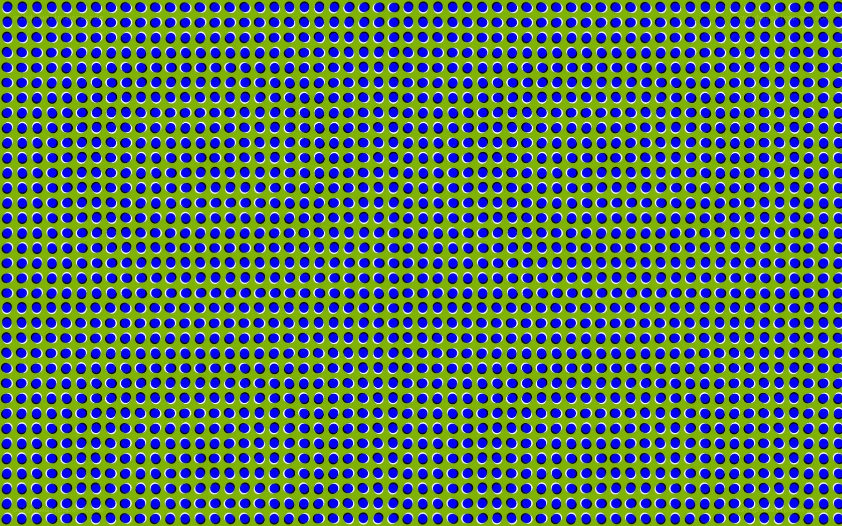 blue dots on green background