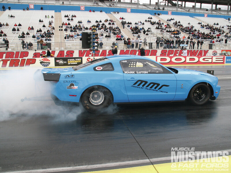 Blue Drag Racing Car — Dynamic, Afternoon, Photograph