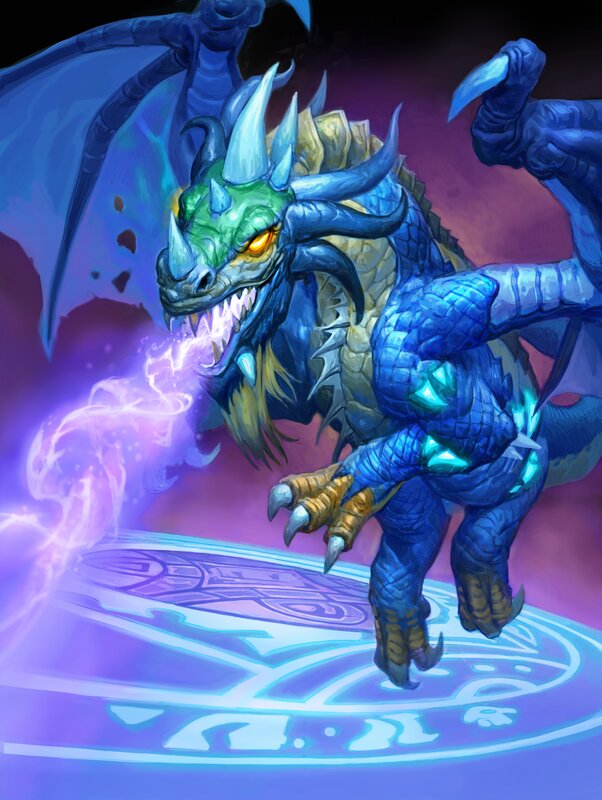 Blue Dragon Breathing Magic