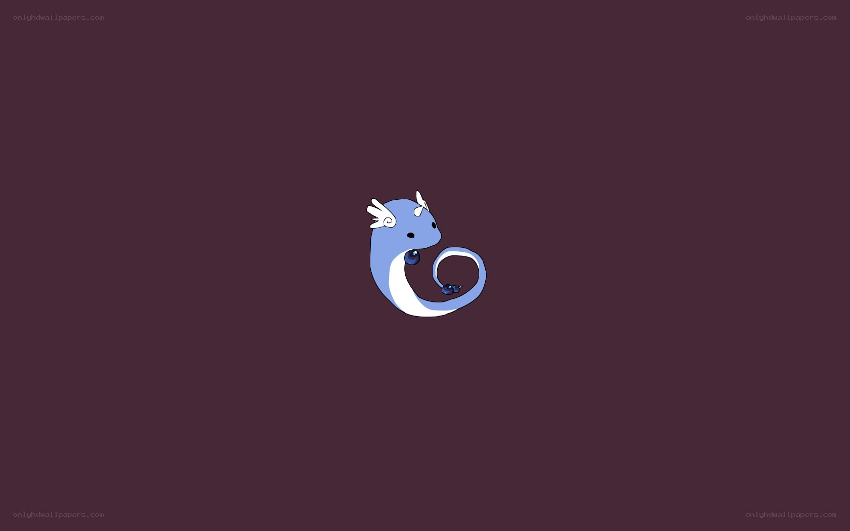 Blue dragon character illustration