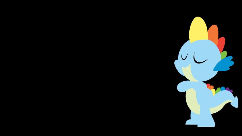 Blue Dragon Character — Peaceful
