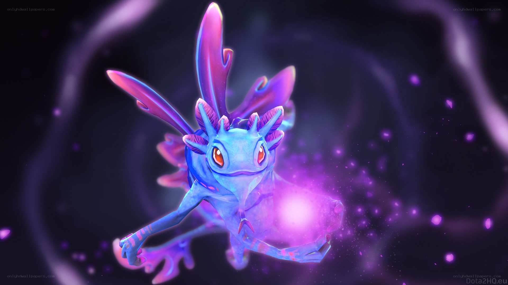 blue dragon creature
