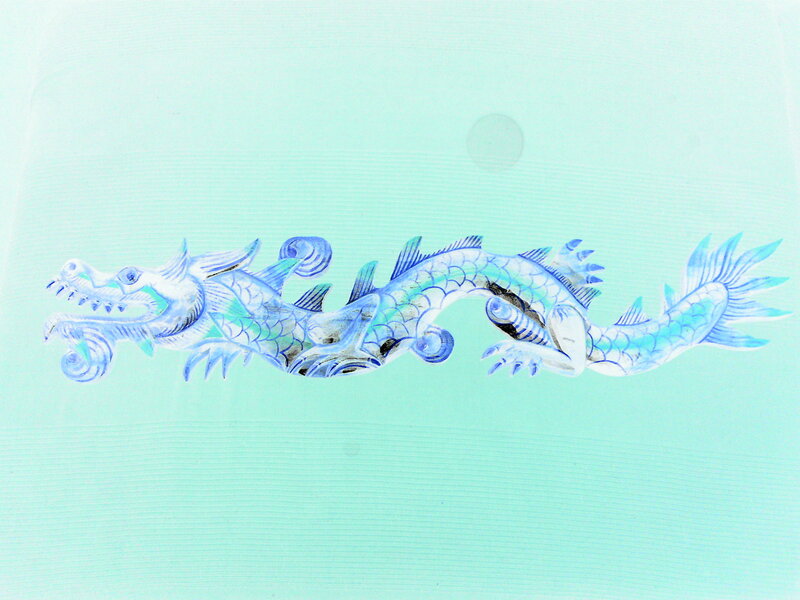 Blue Dragon Illustration