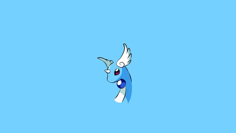 Blue Dragon-like Creature — Calm