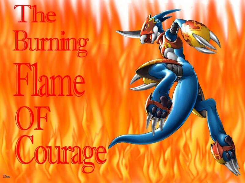 Blue Dragon-like Creature — Orange