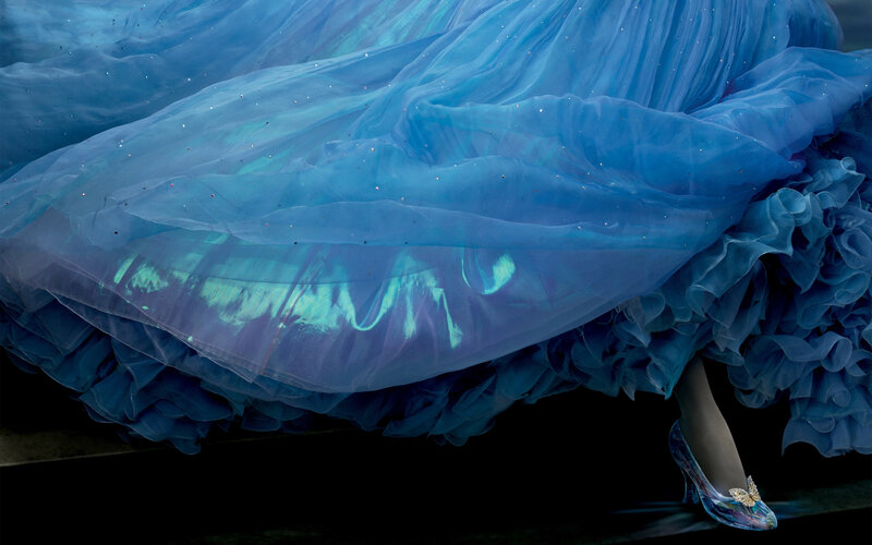 Blue Dress and Glass Slipper