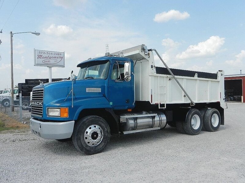 Blue Dump Truck