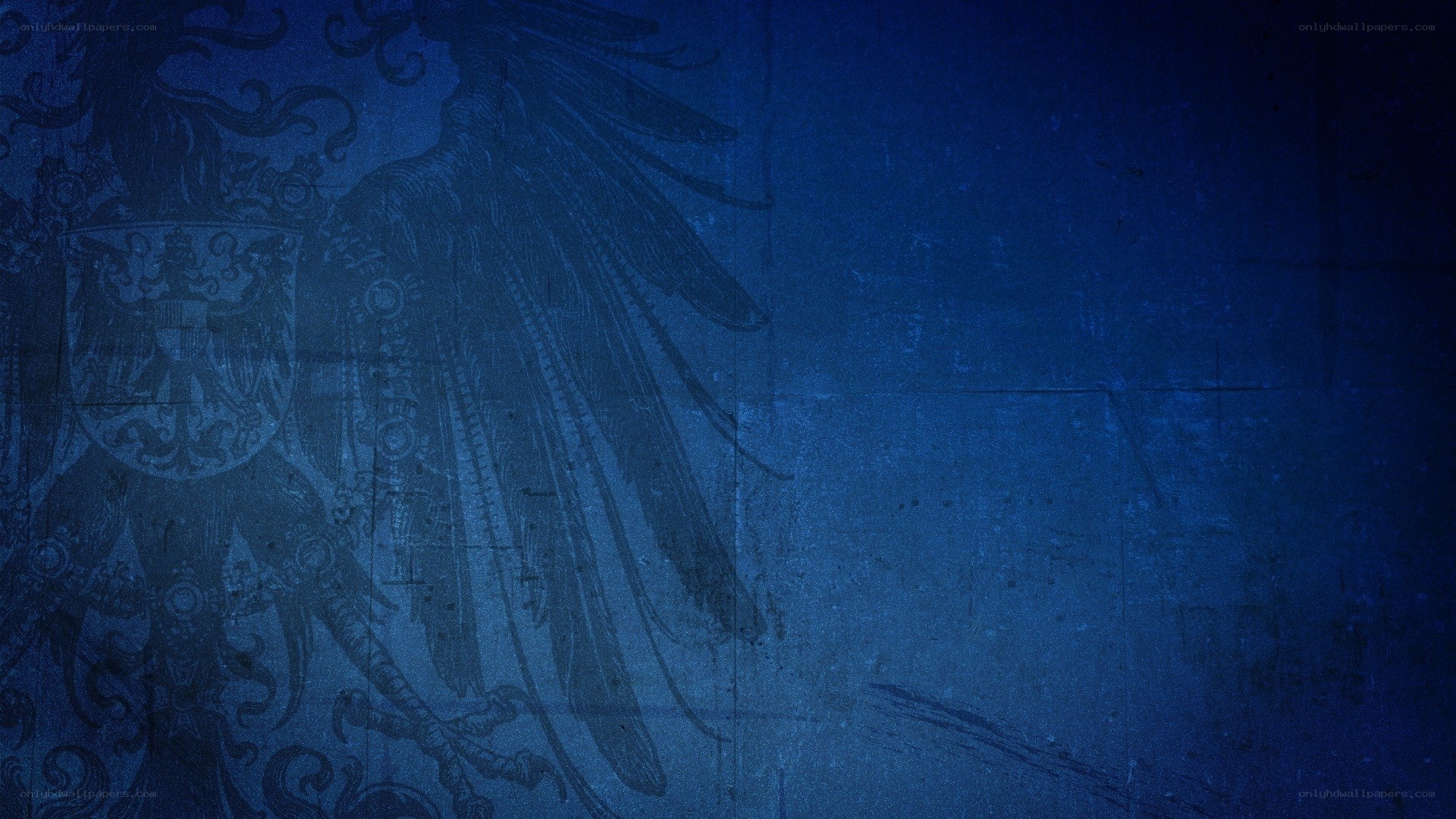 blue eagle emblem background