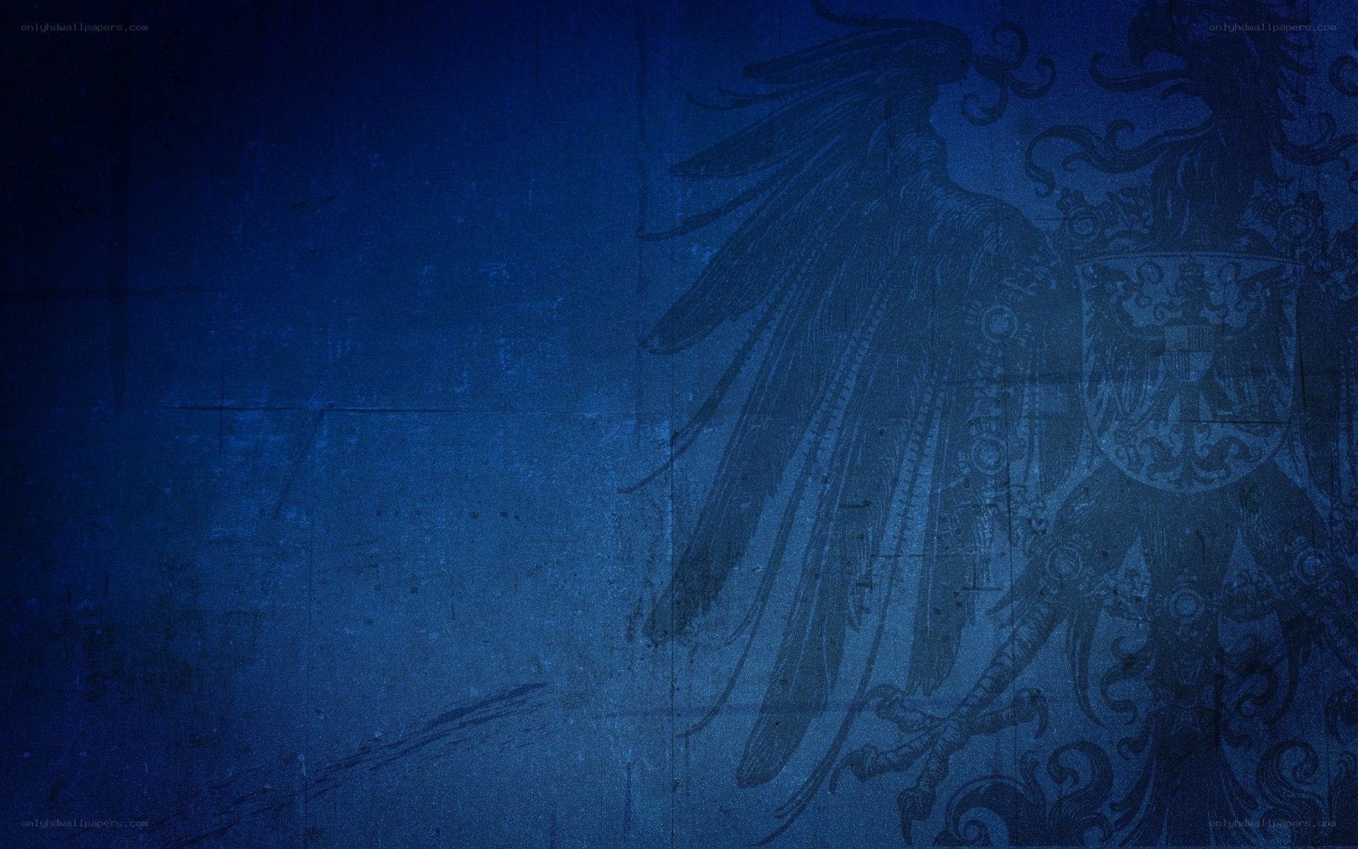 blue eagle emblem background