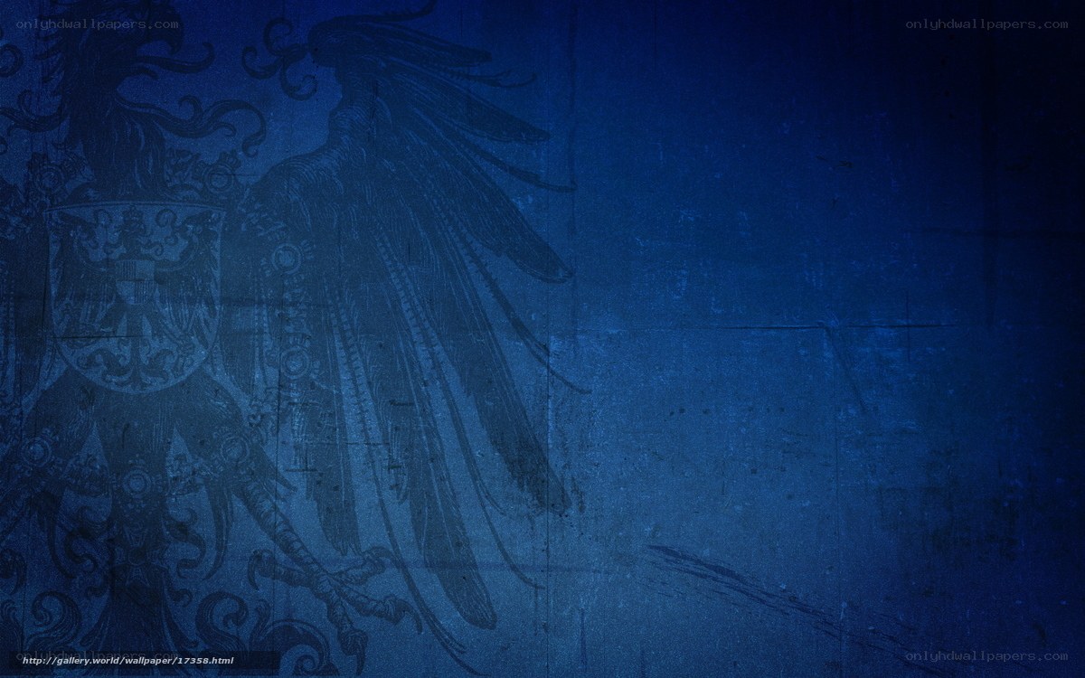 blue eagle emblem background