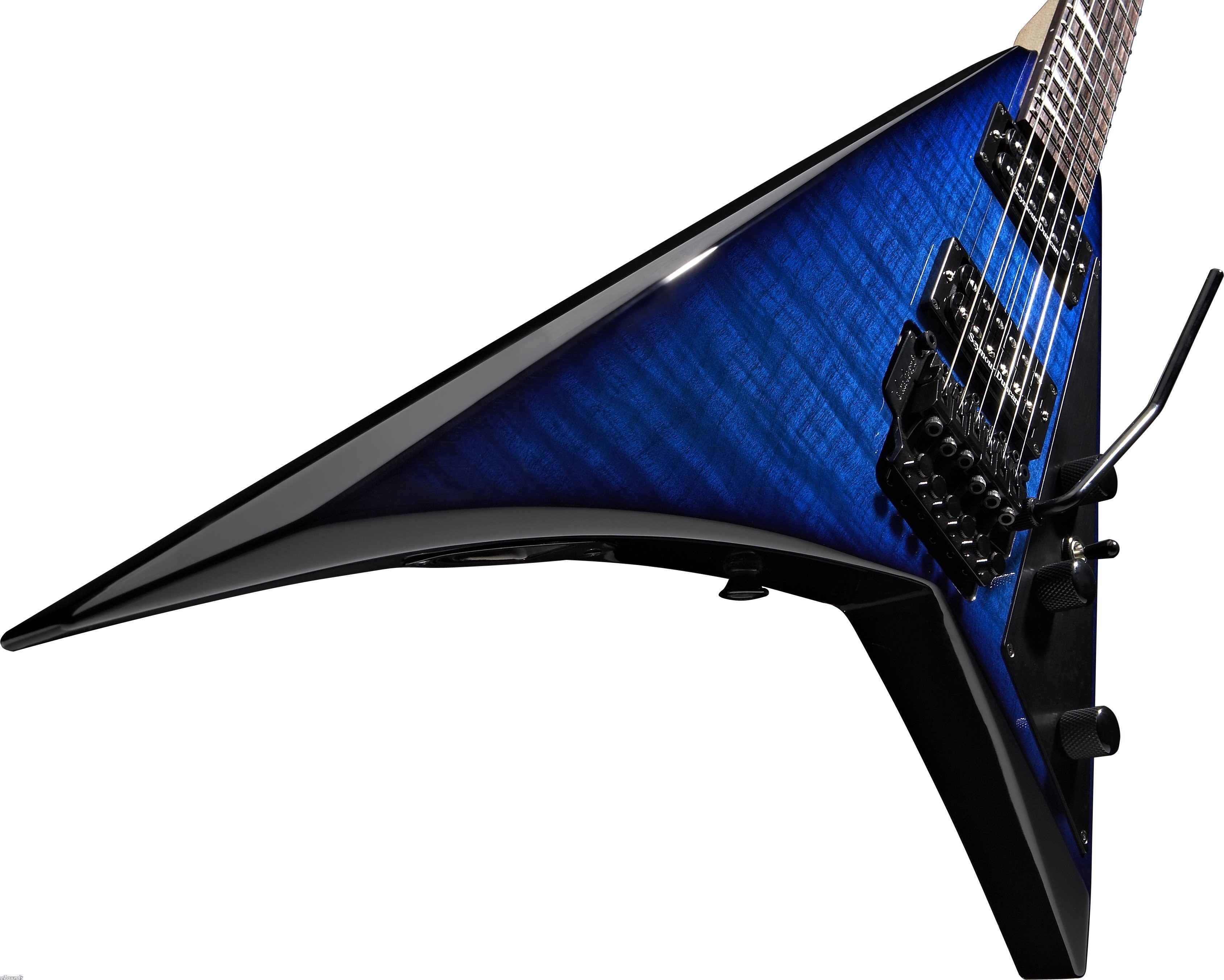 blue electric guitar