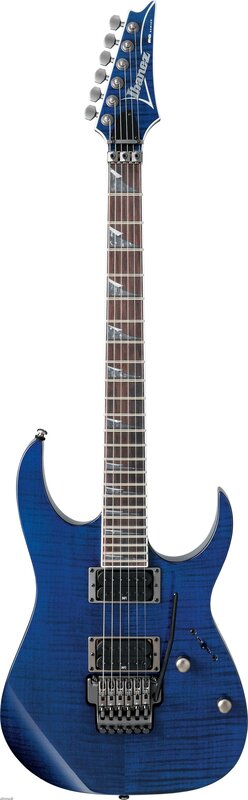Blue Electric Guitar — Neutral