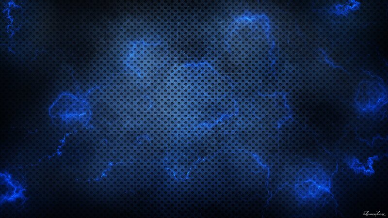 blue electric mesh background