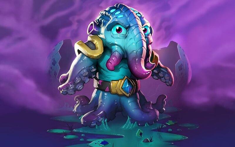 Blue Elephant Creature