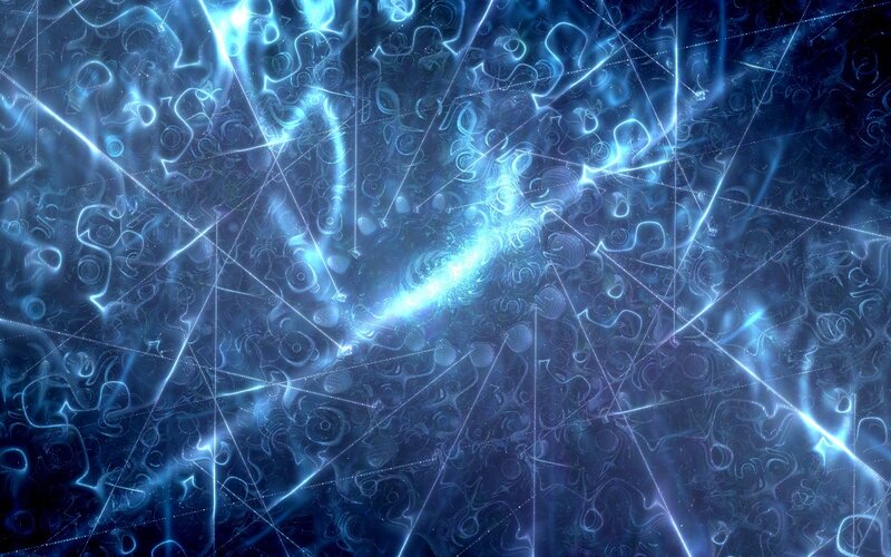 blue energy abstract background