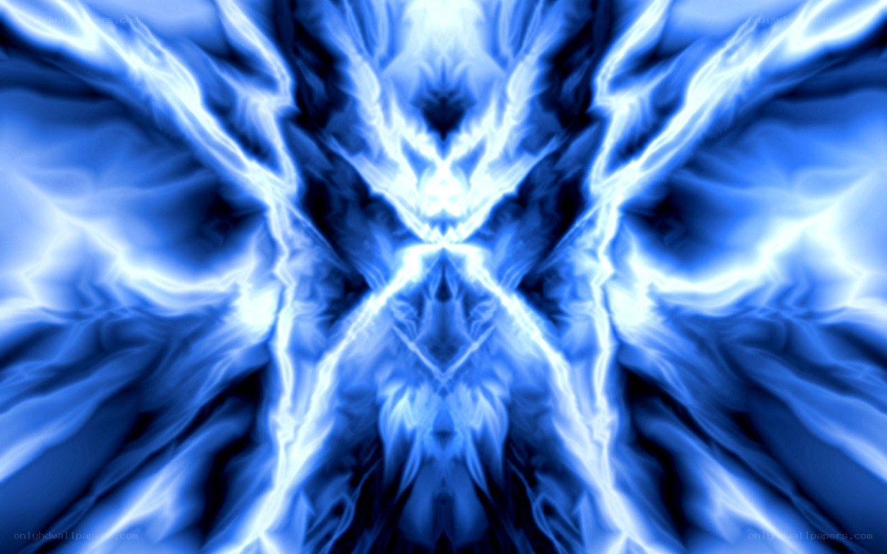 blue energy abstract pattern