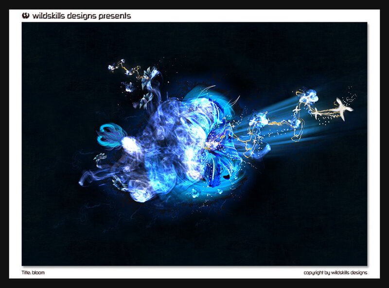 blue energy bloom