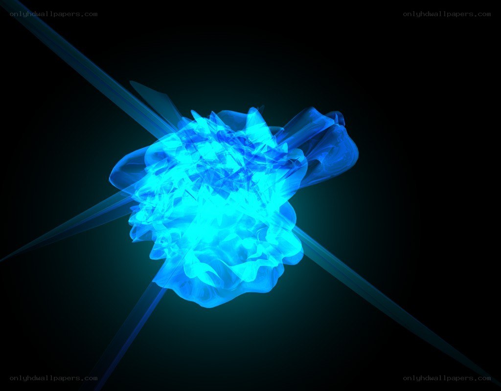 blue energy burst