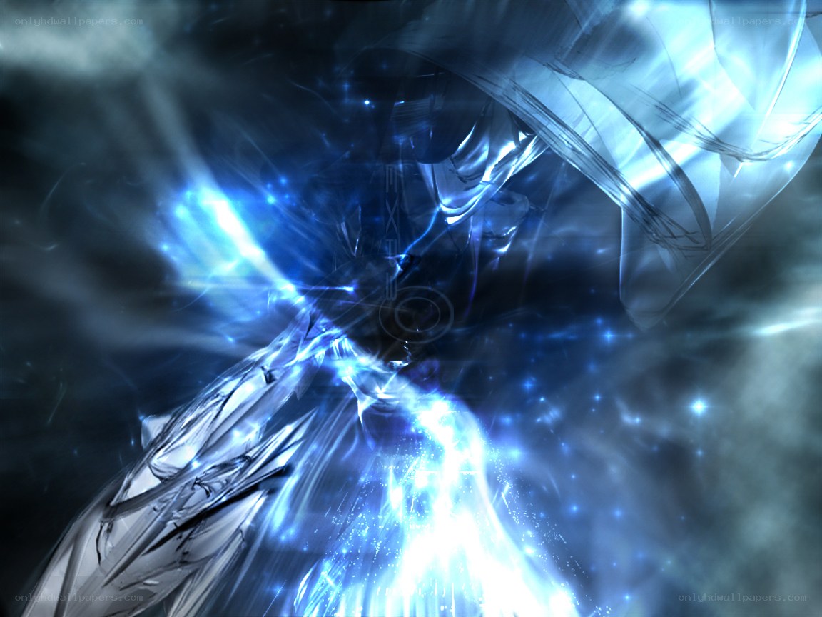 blue energy burst