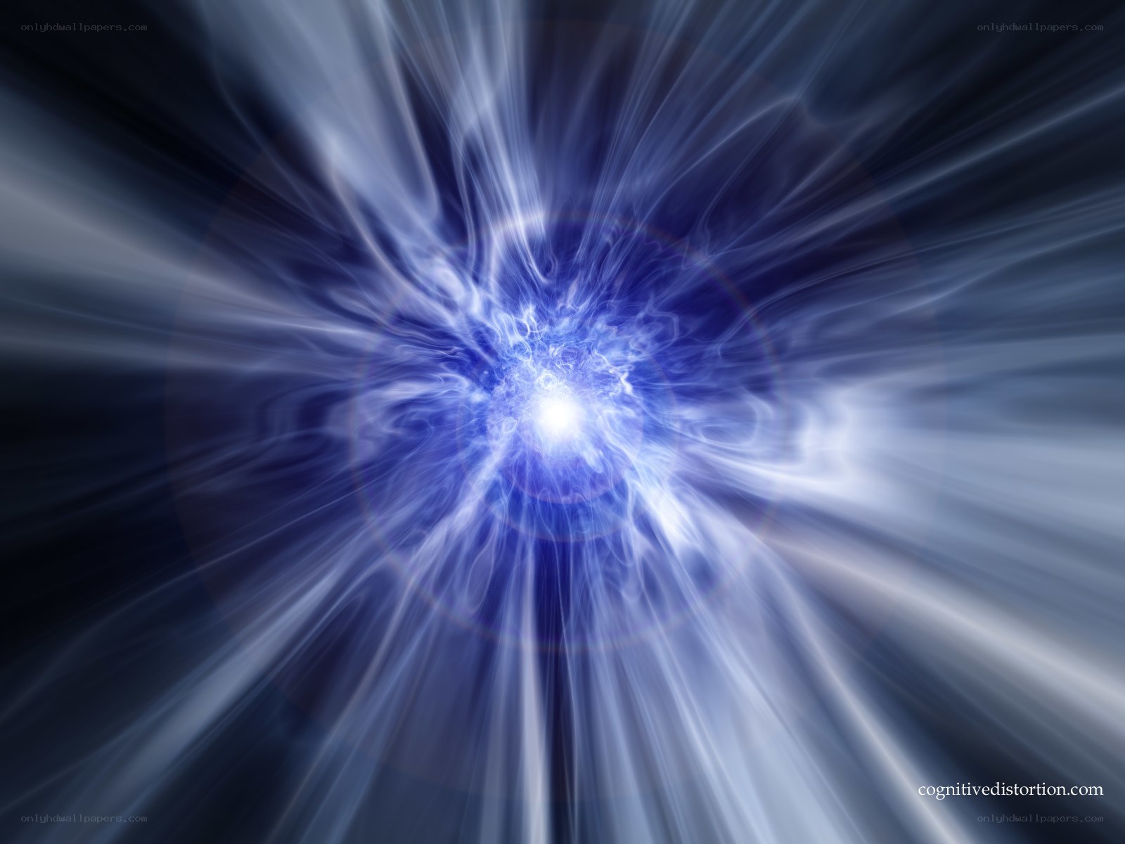 blue energy burst
