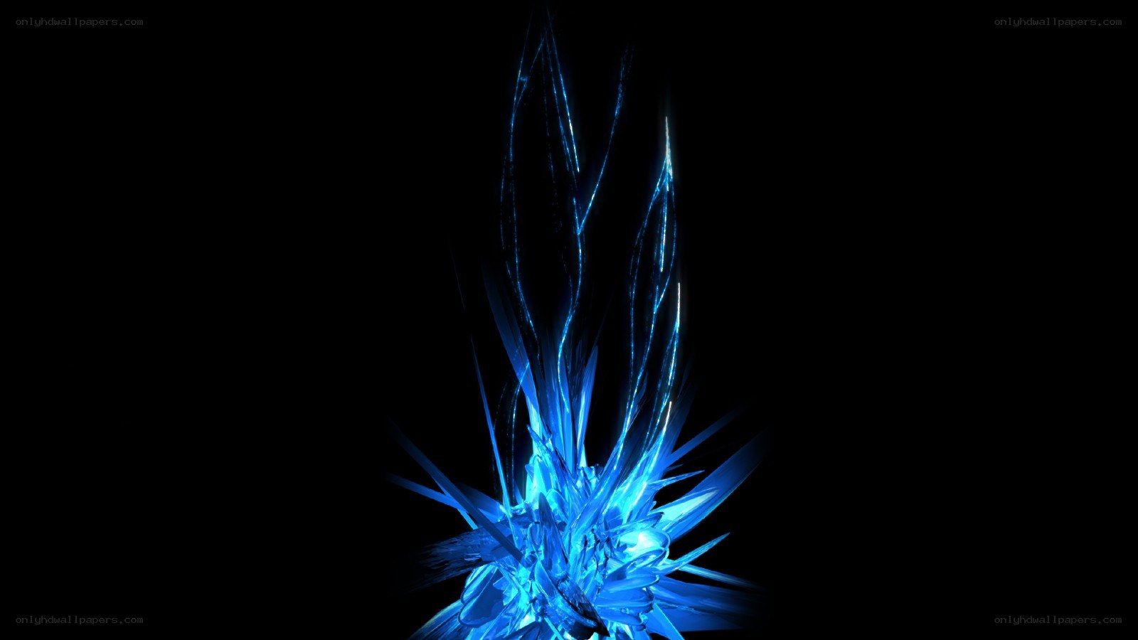 blue energy burst