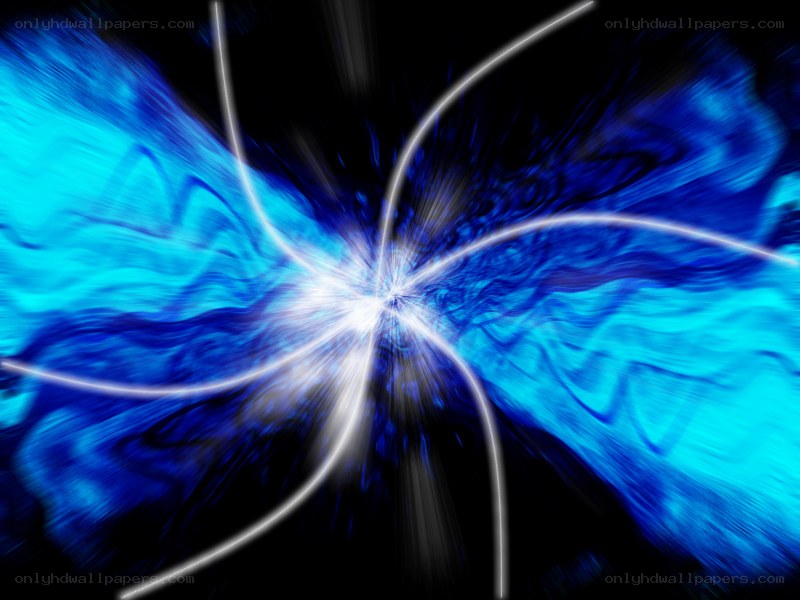 blue energy burst